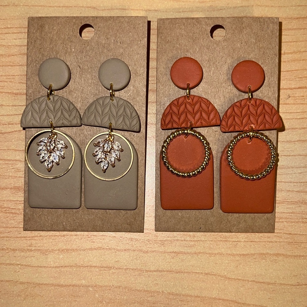 Fall earrings